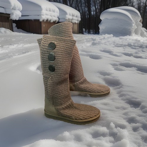 Ugg classic cardy knit boots - ugg,